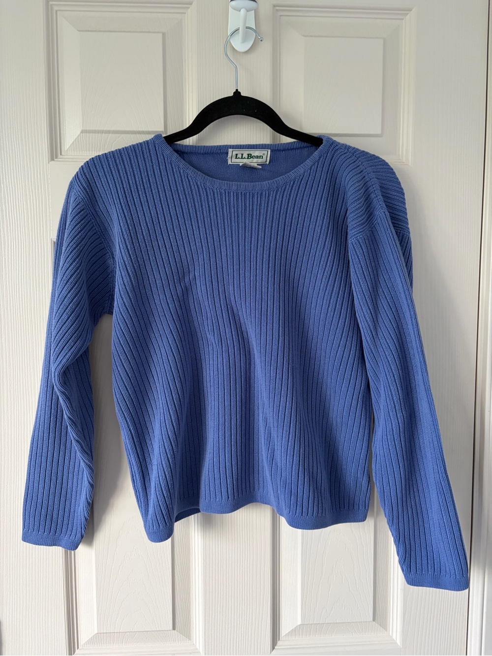 💗 L.L. BEAN - 100% Cotton - Womens Small Blue Top